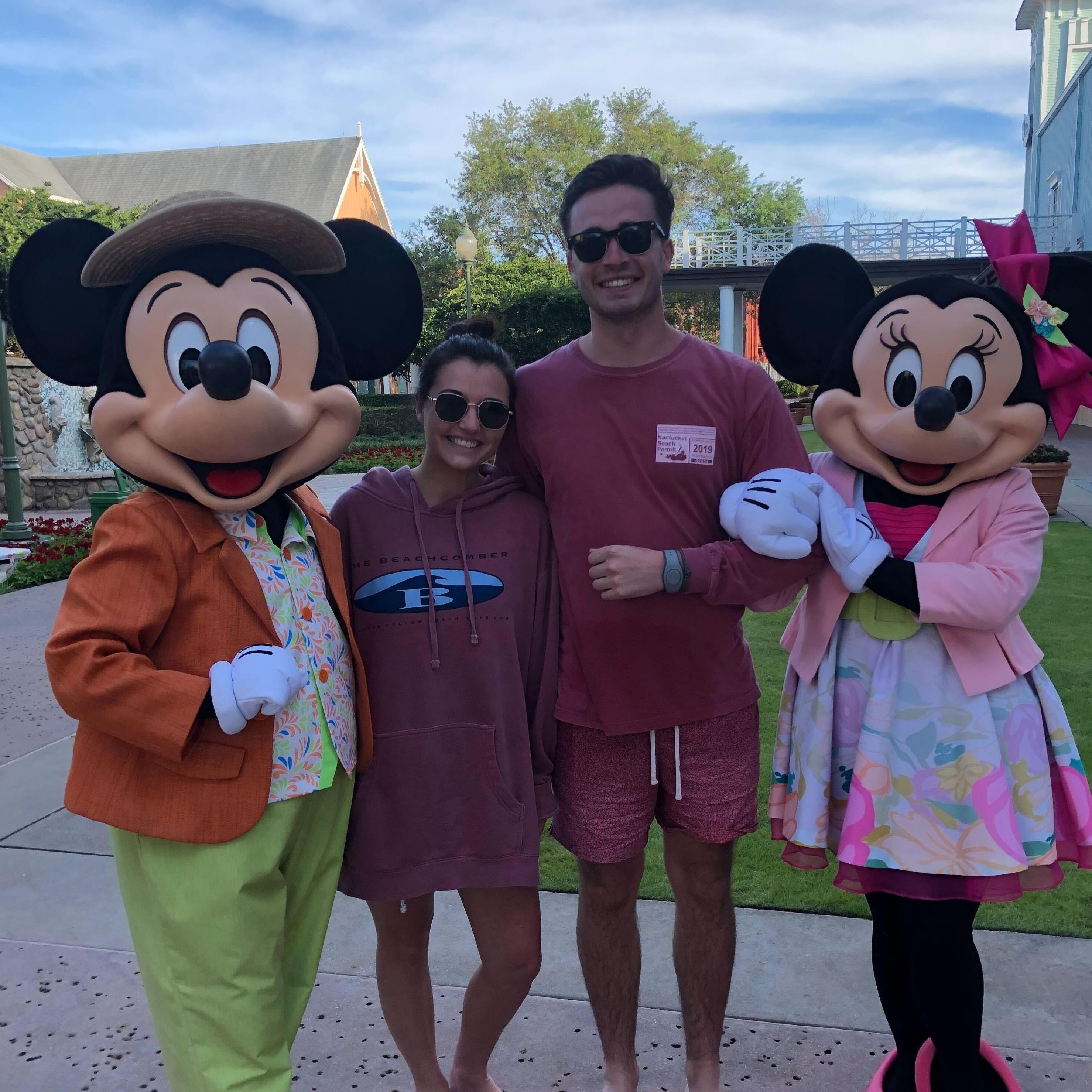 Disney - March 2020 with Lawton's & Santangelos (Minnie & Mickey made an appearance too!)