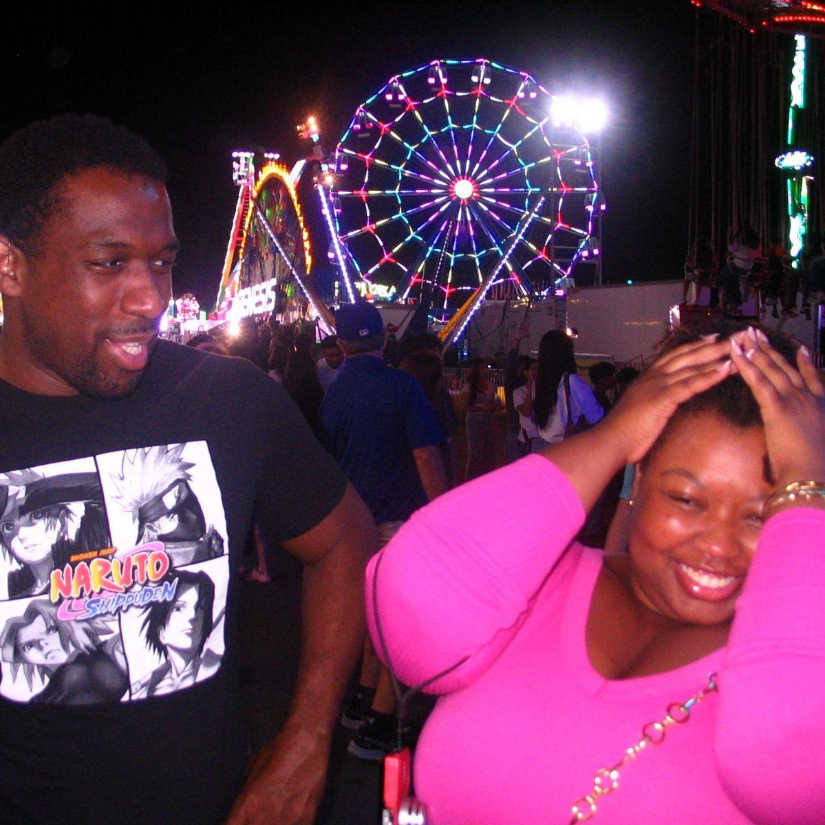We LOVE the fair!!! Funnel cakes, lemonade, and photo booths