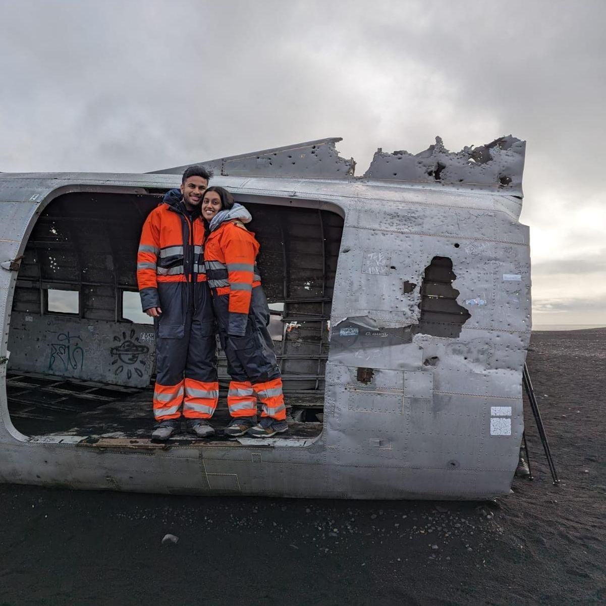 Abstractly off-center.