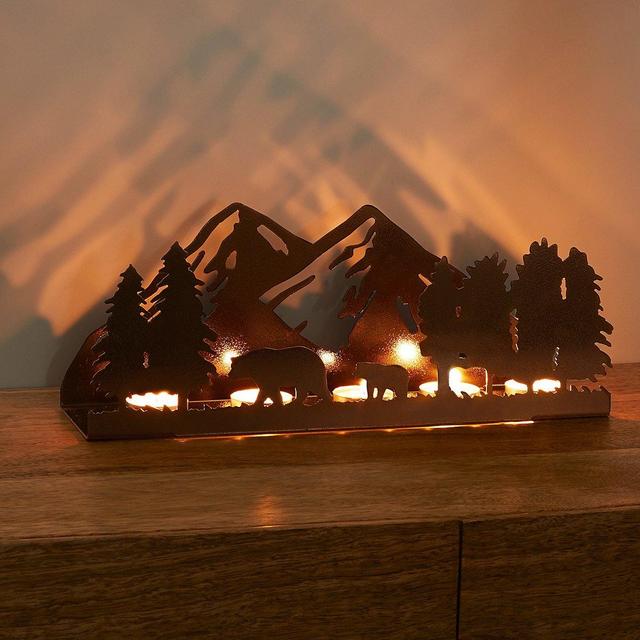 Through the Woods Tealight  Holder