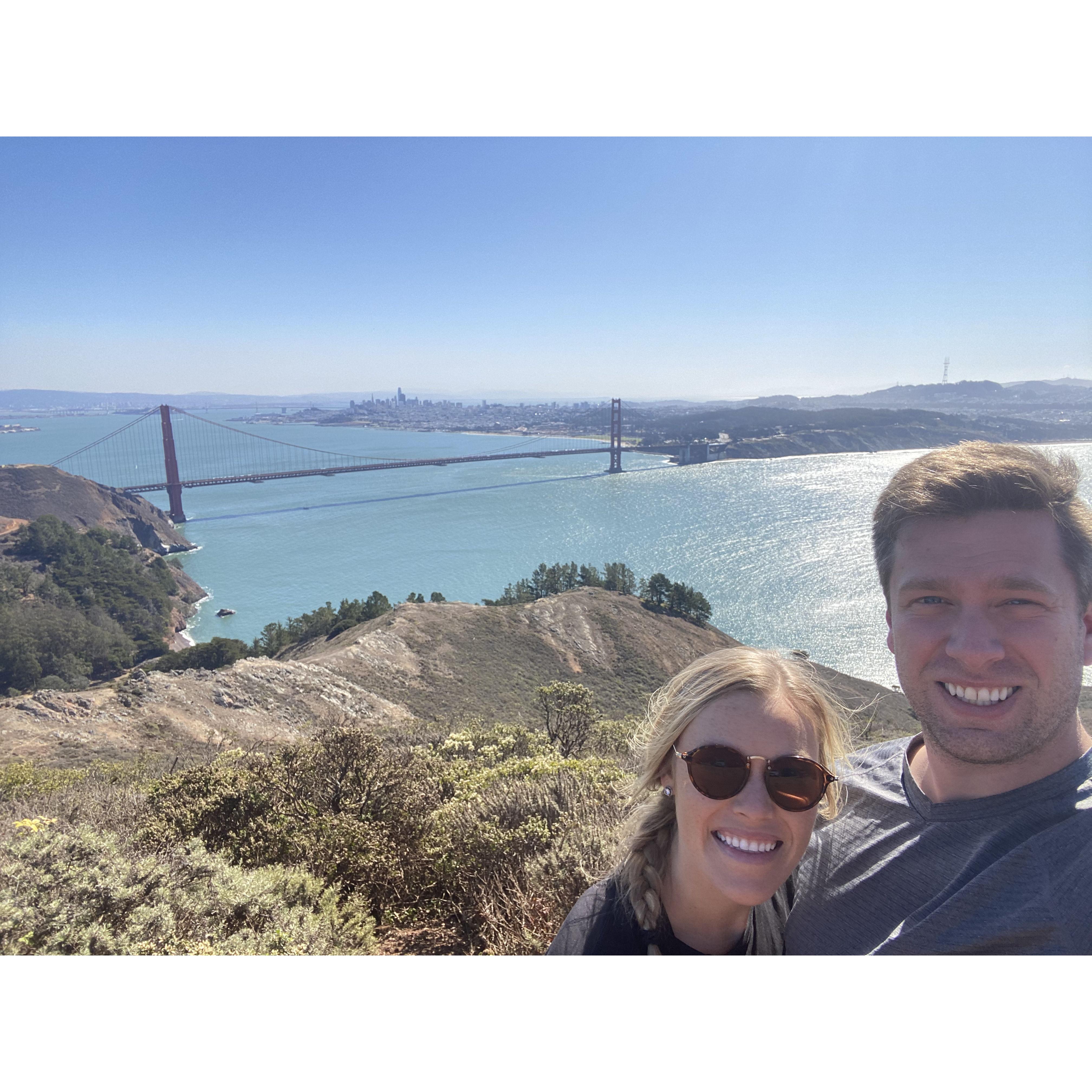 Chelsea's first trip to San Fran