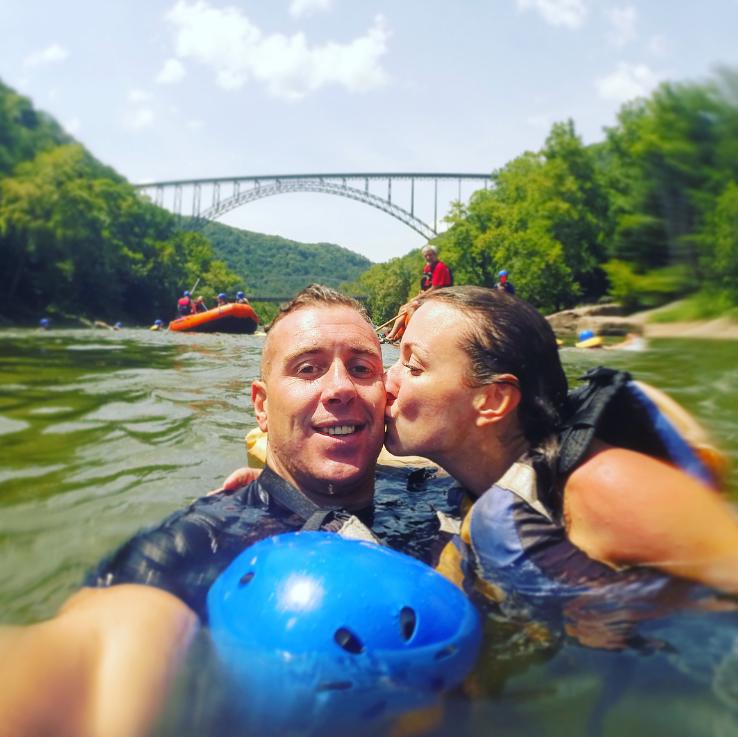 White water rafting in West Virginia