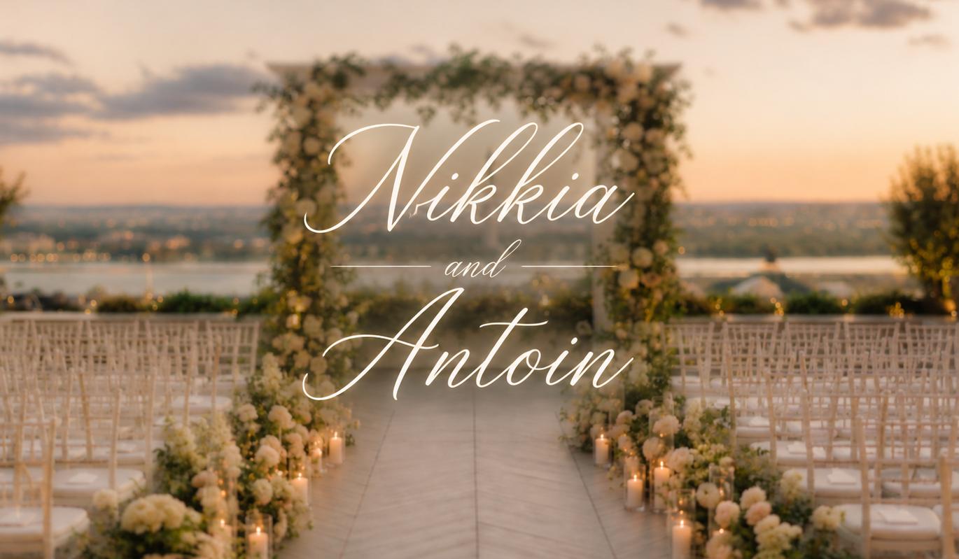 The Wedding Website of Nikkia Atkinson and Antoin Spriggs