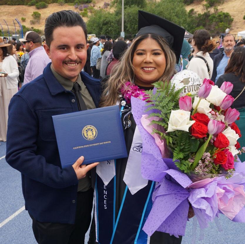Vanessa graduation with her degree in Biology. #STEMGIRLY