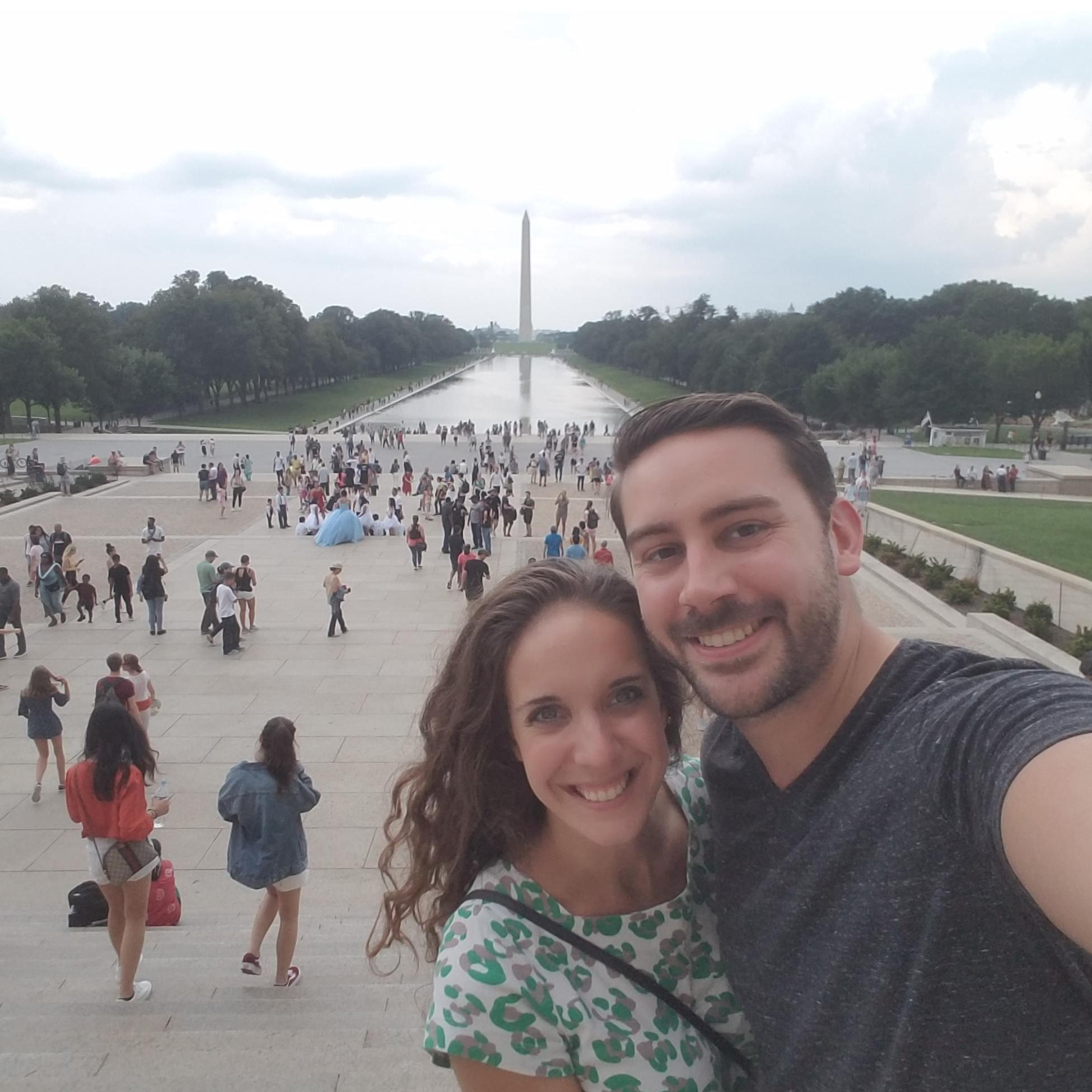 Exciting national monuments for Katie (and boring national museums for Rob)