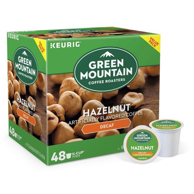 Green Mountain Coffee® Decaf Hazelnut Coffee Keurig® K-Cup® Pods 48-Count