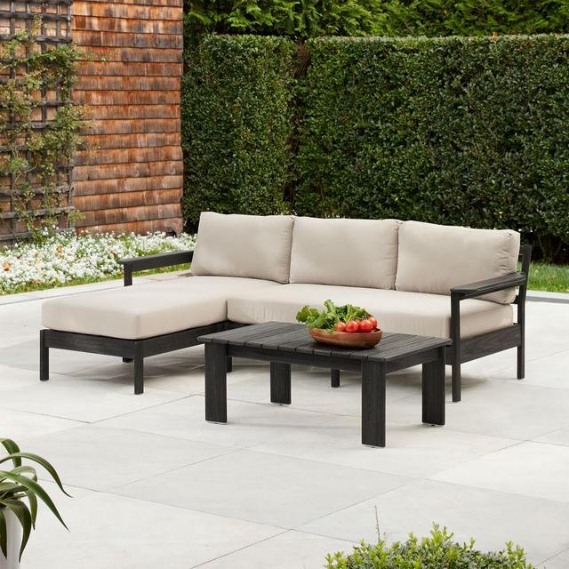 Playa Outdoor Reversible Sectional (92")