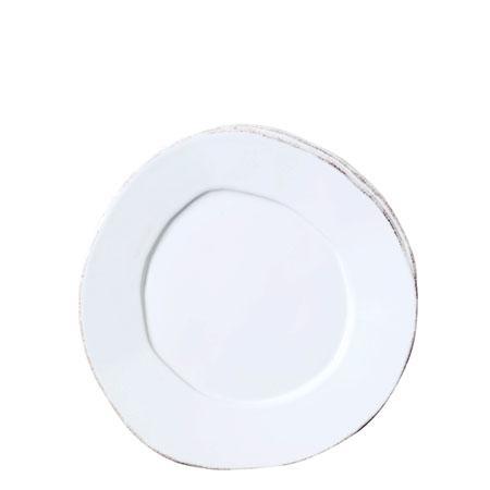 VIETRI Lastra White Salad Plate