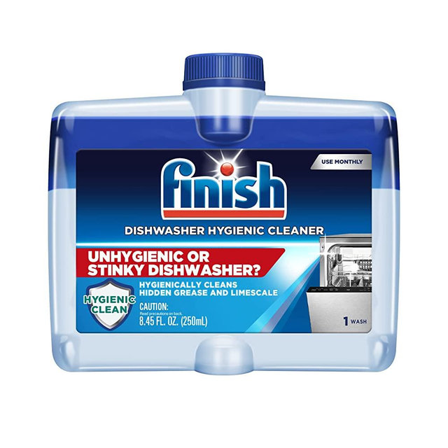 Finish Dual Action Dishwasher Cleaner: Fight Grease & Limescale, Fresh, 8.45oz