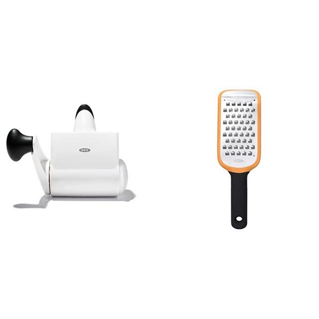 OXO Good Grips Rotary Grater & Good Grips Etched Coarse Grater