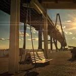 Mount Pleasant Waterfront Trail Sunset Bench