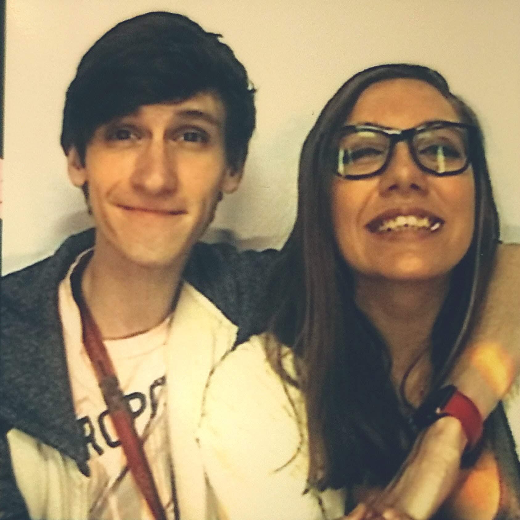 This is the very first photo of Connor and Lexus EVER!