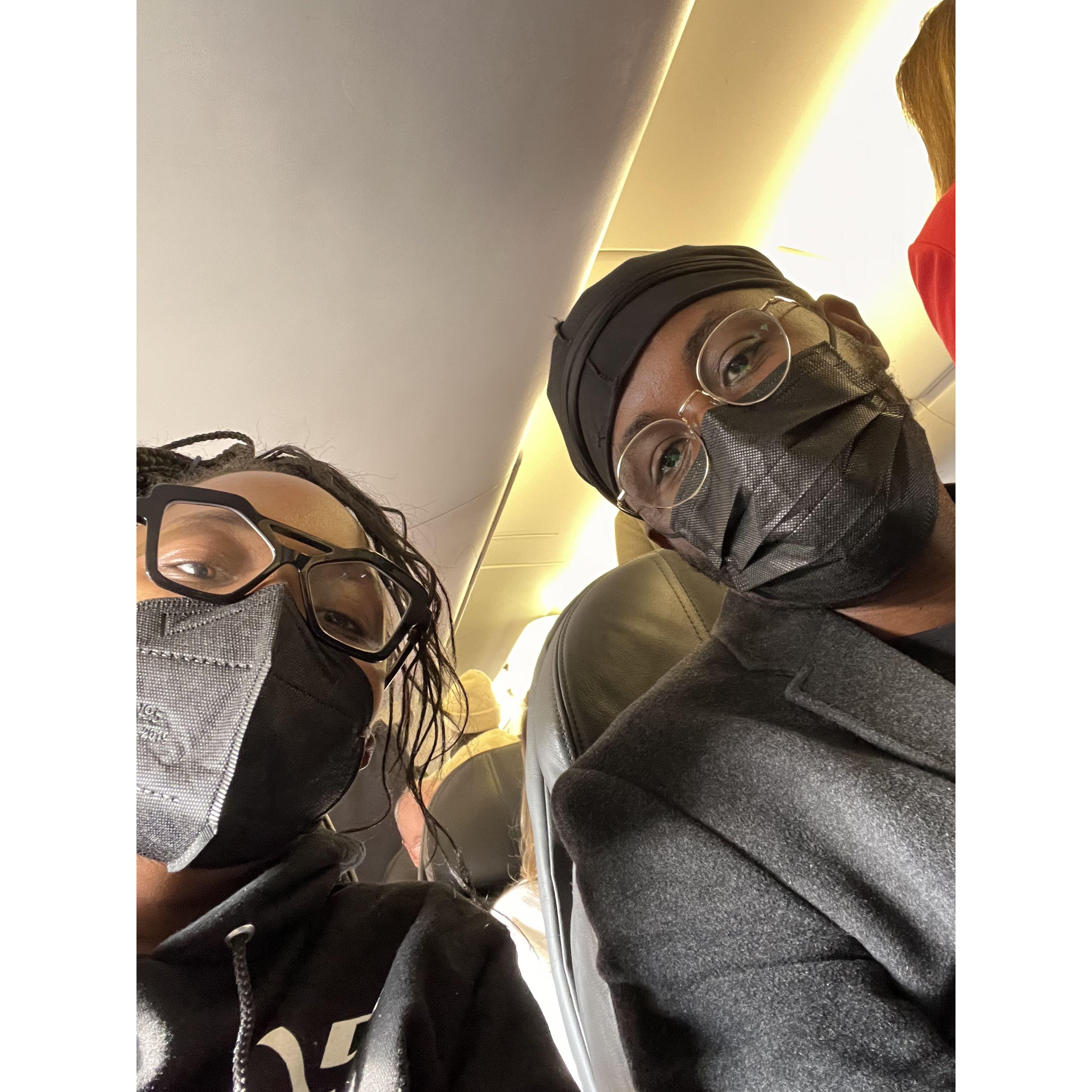 1st time in First Class together!