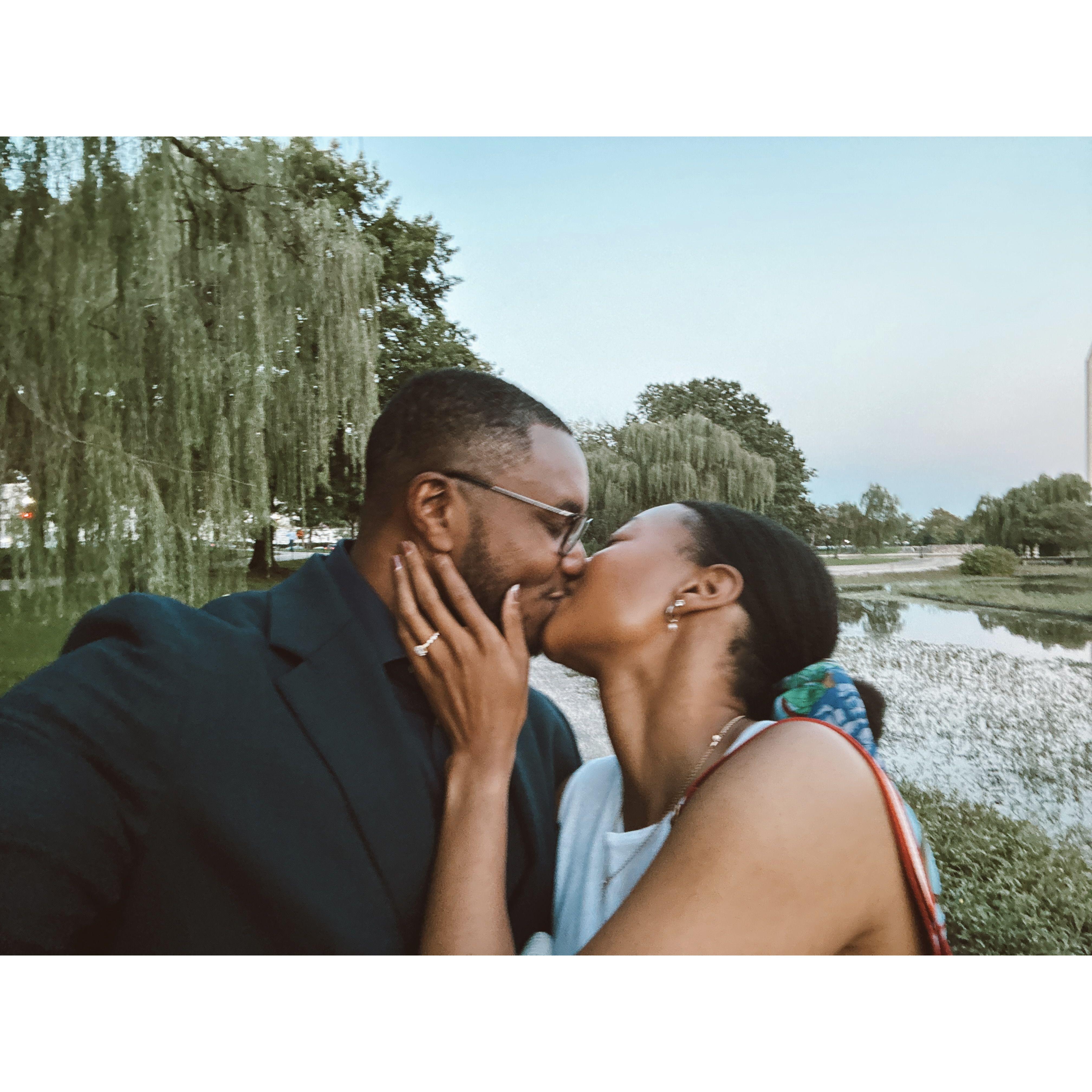 First pic after engagement