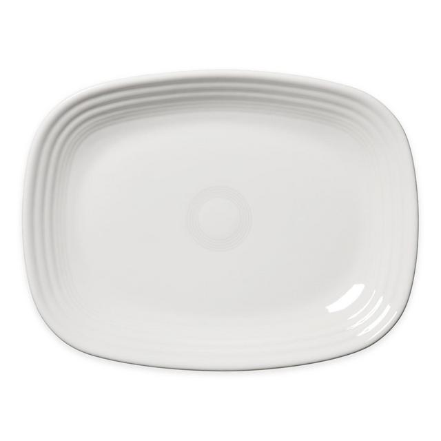 Fiesta® 12-Inch Rectangular Platter in White