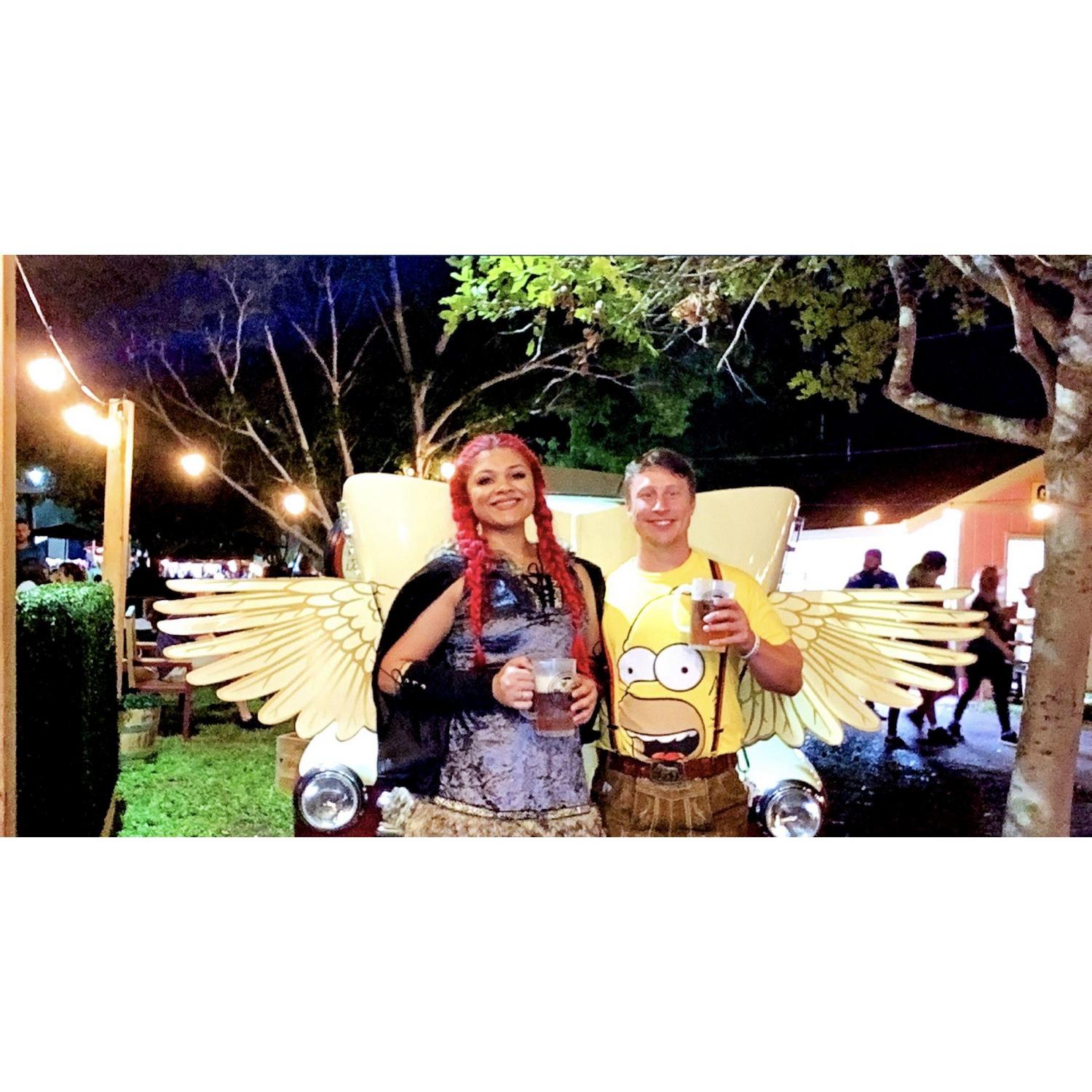 Halloween or ocktoberfest? Both
