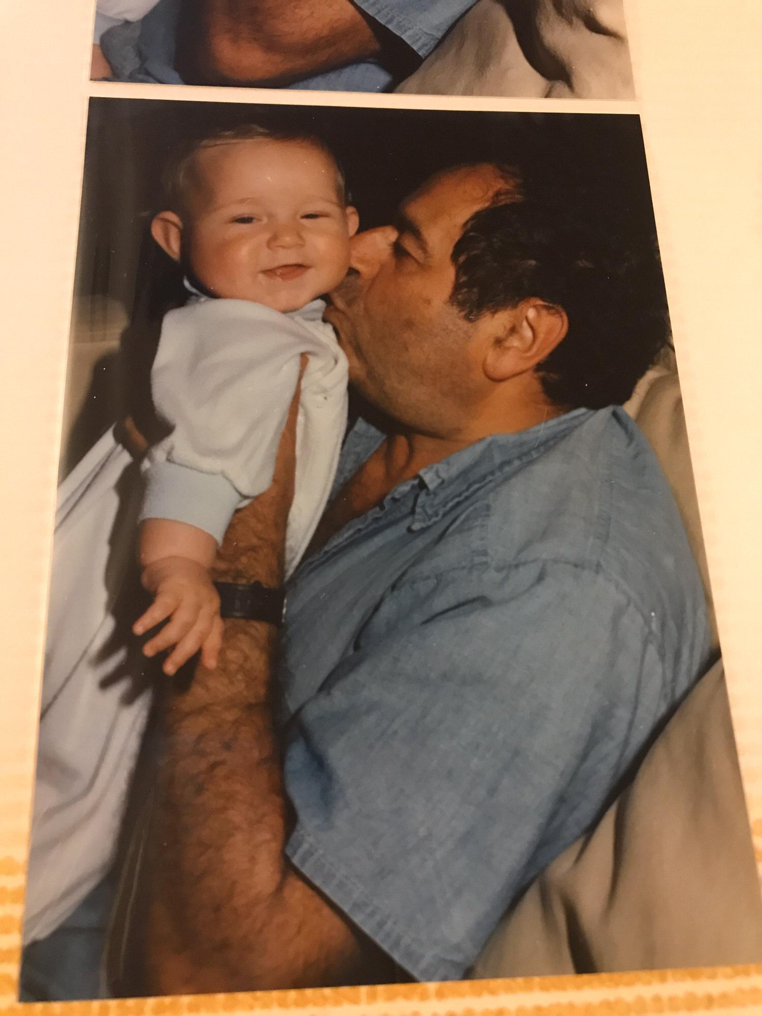 Nelson’s Dad Tony and baby Nelson ♥️