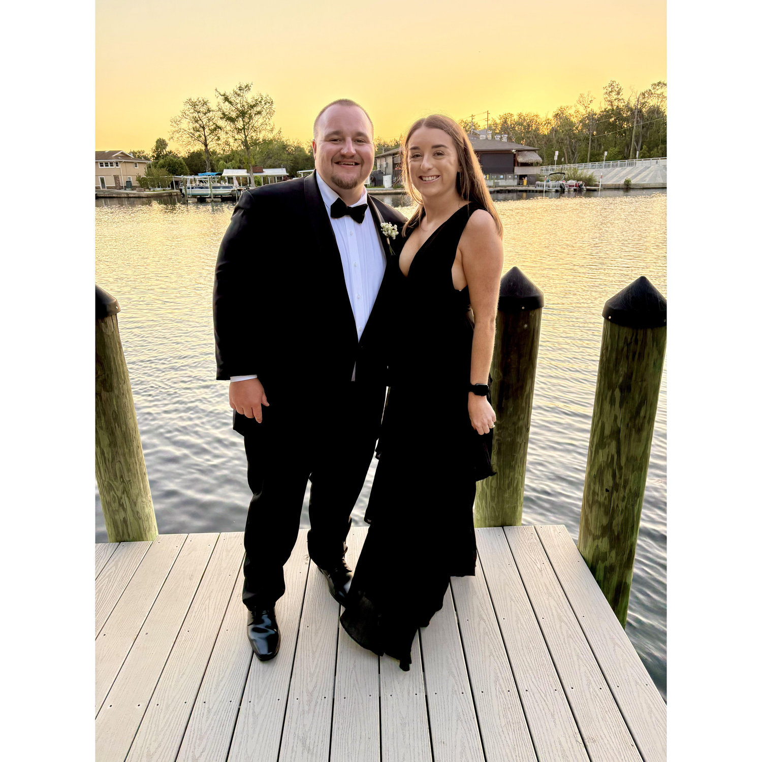 Celebrating our friends getting married in Florida