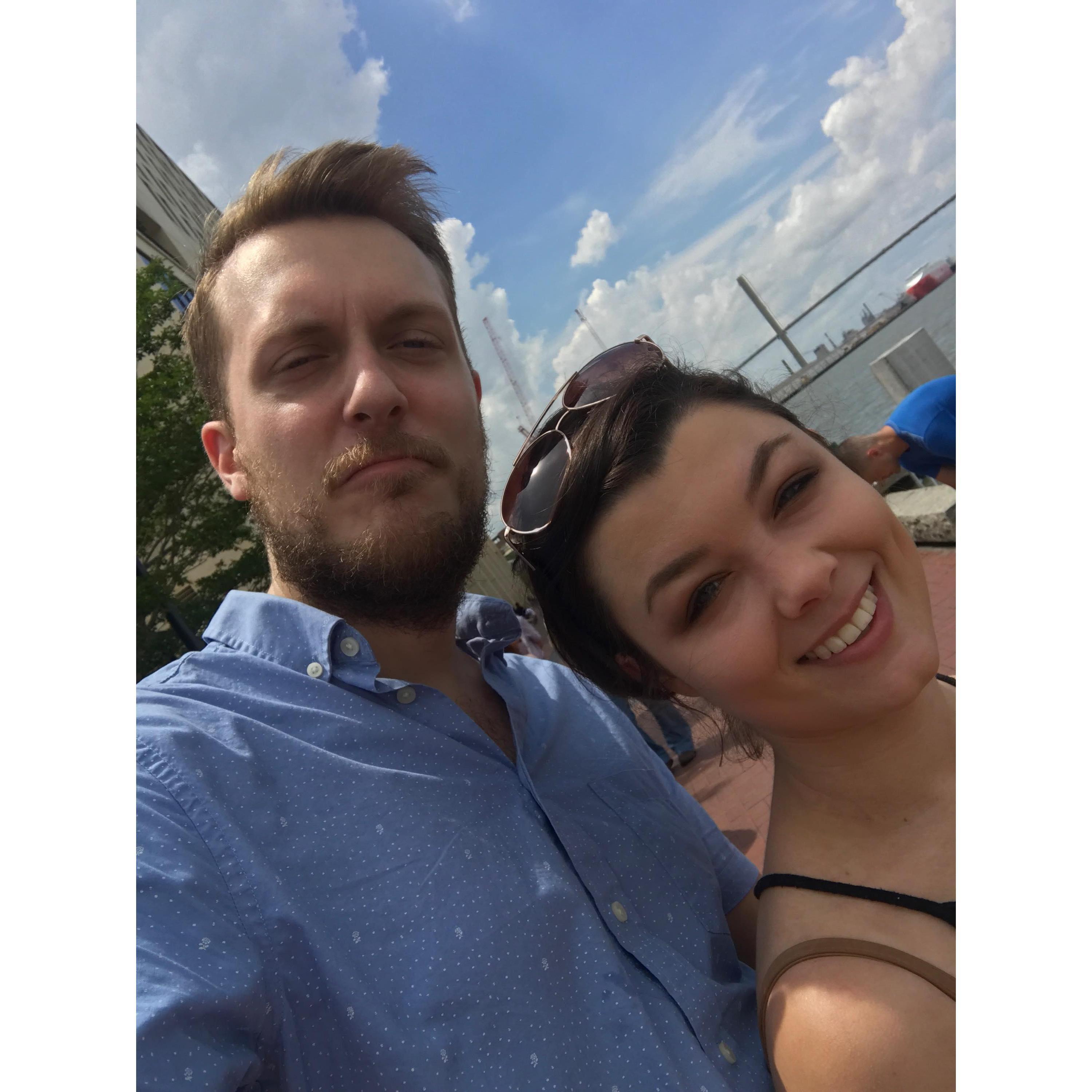 On our trip to Savannah!