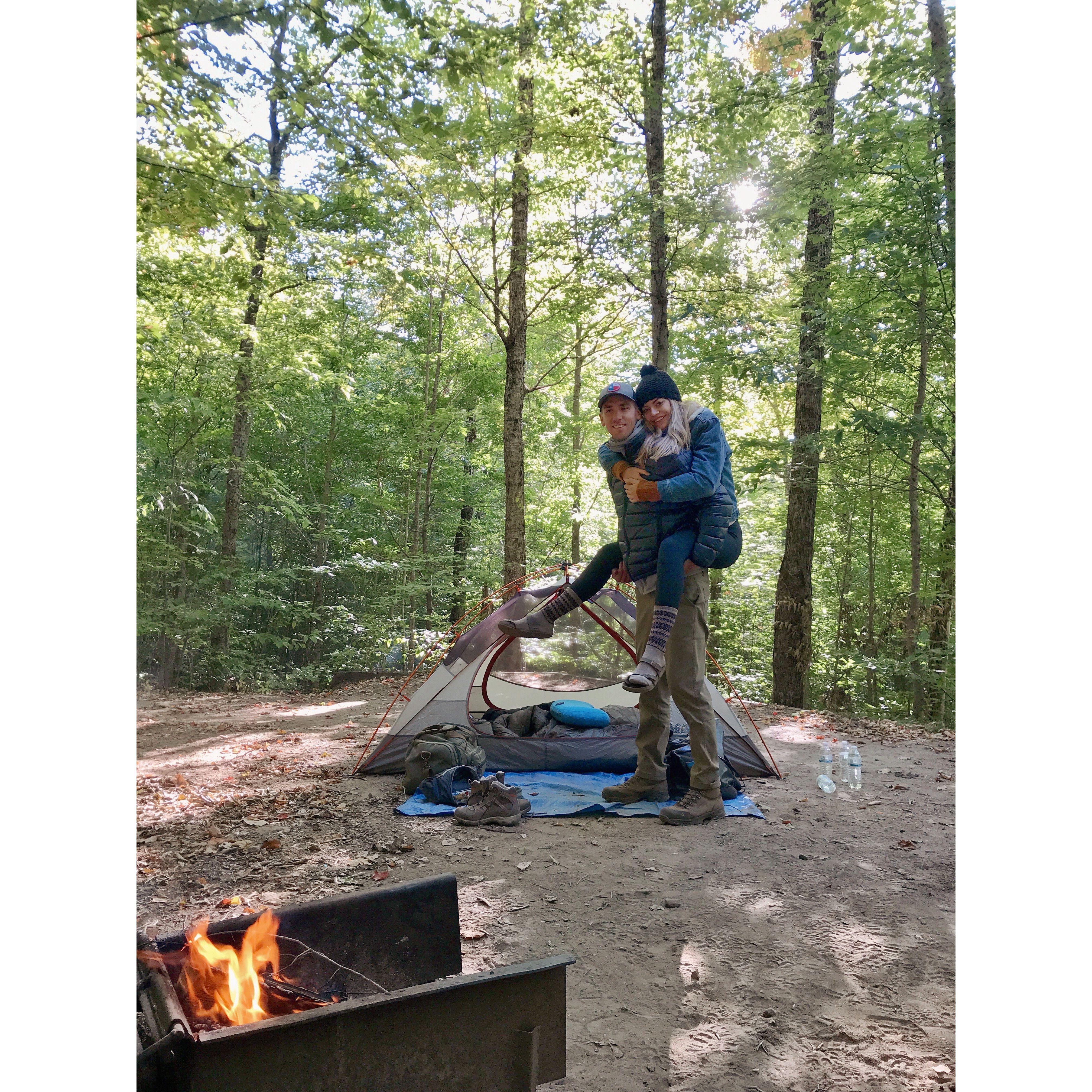 Camping in NH