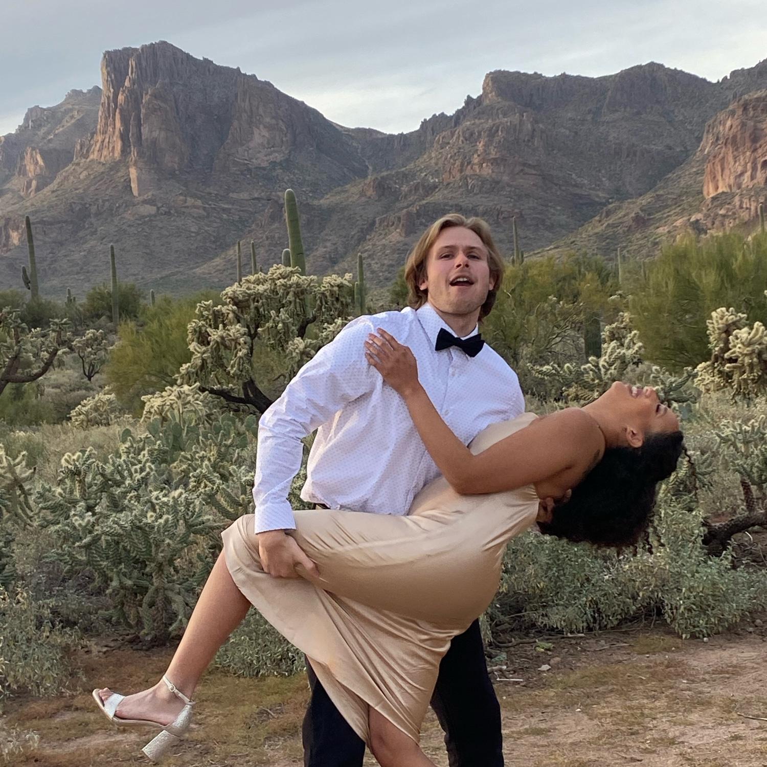 First wedding date to forever wedding date!