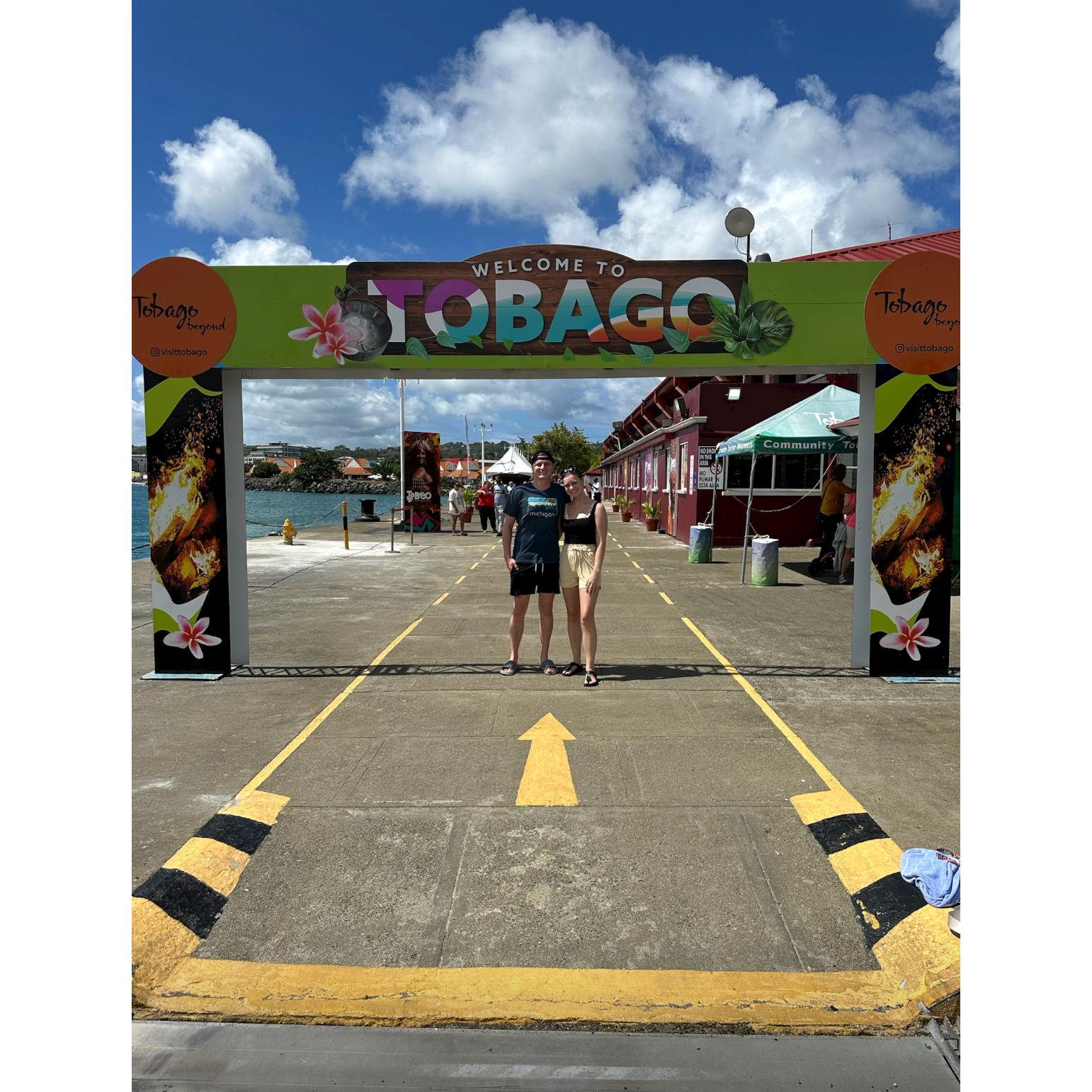 Us in Tobago!
