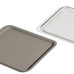 Our Place Wonder Oven Essentials Kit | Extra Air Fryer Basket & Nonstick Ceramic-Coated Bake Pan | Oven Safe, Eco-Friendly | Char