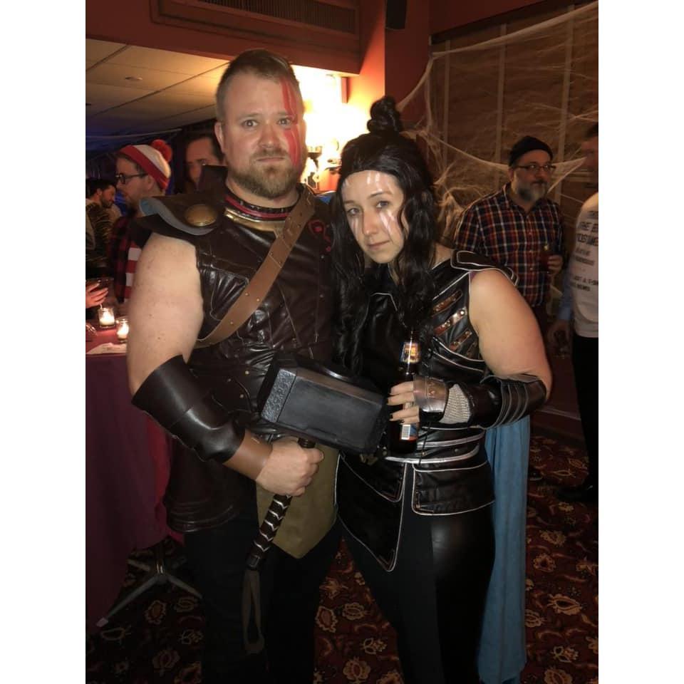 2018 Halloween - Thor & Valkyrie