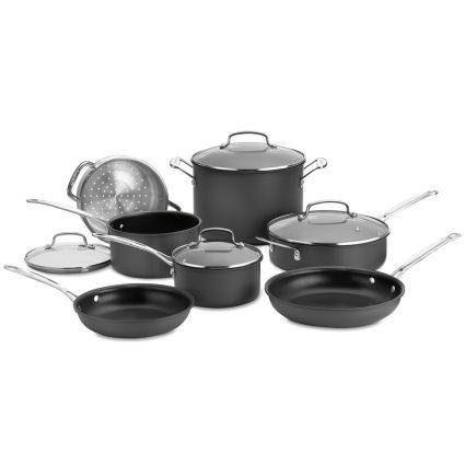 Cuisinart Chef’s Classic Nonstick Hard-Anodized 11-Piece Cookware Set