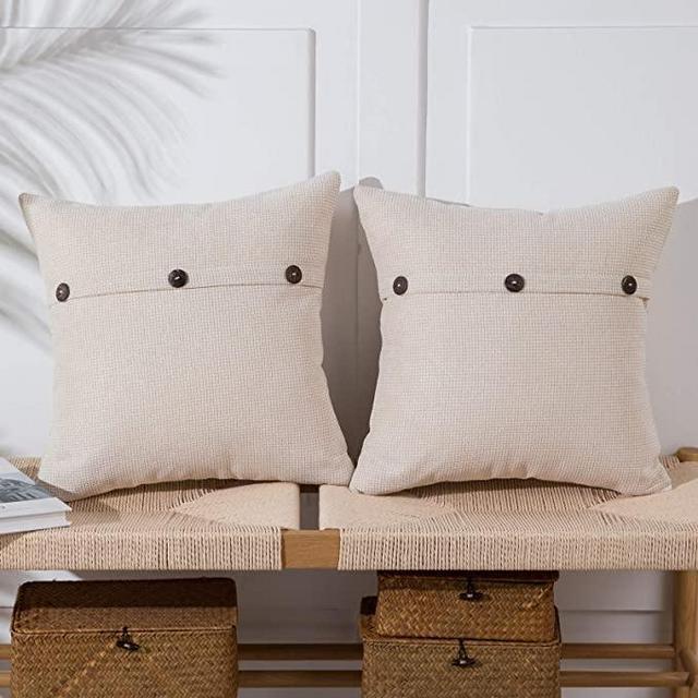 Cream White Pillow Covers