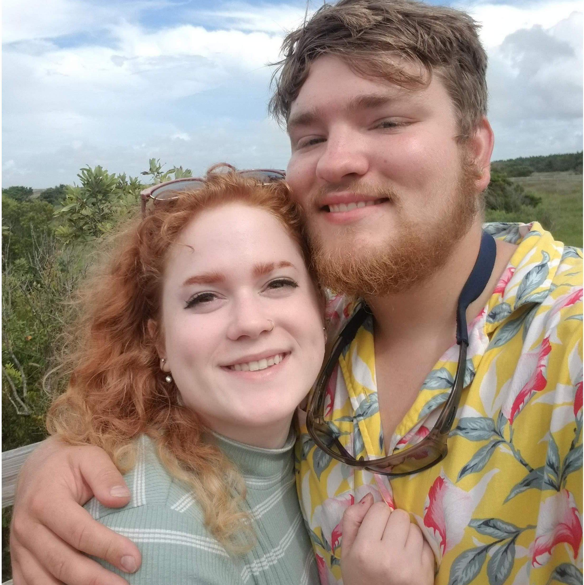 Spent our first anniversary with family in the Outer Banks in North Carolina