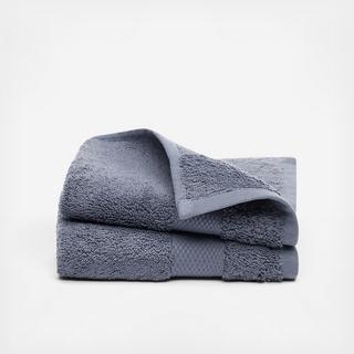 Plush Organic Washcloth, Set of 2