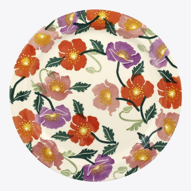 Bright Poppies Serving Plate