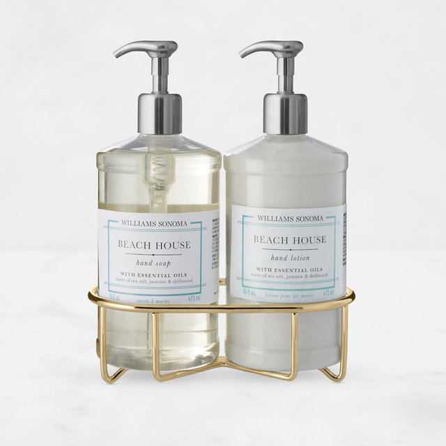 Beach House 3 Piece Set , Deluxe Gold