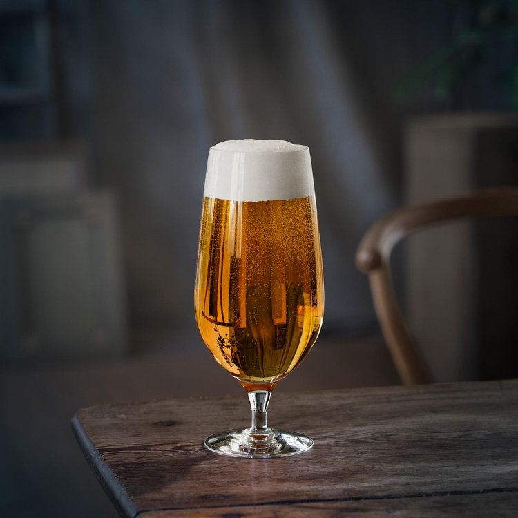 Orrefors, Beer Lager Glasses, Set of 4 | Zola