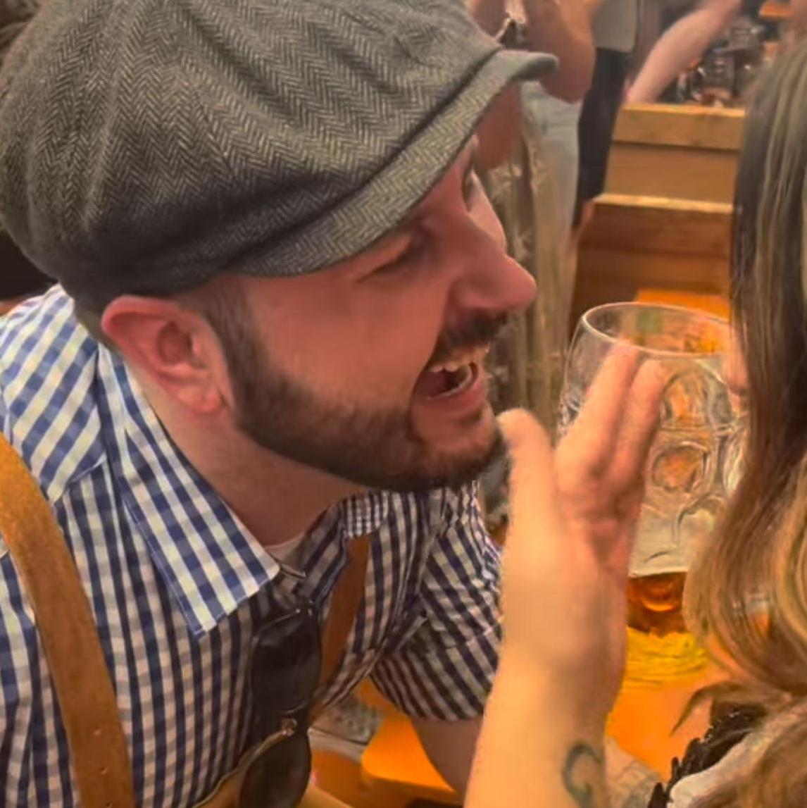 When She Said "Yes" at Oktoberfest in Munich!