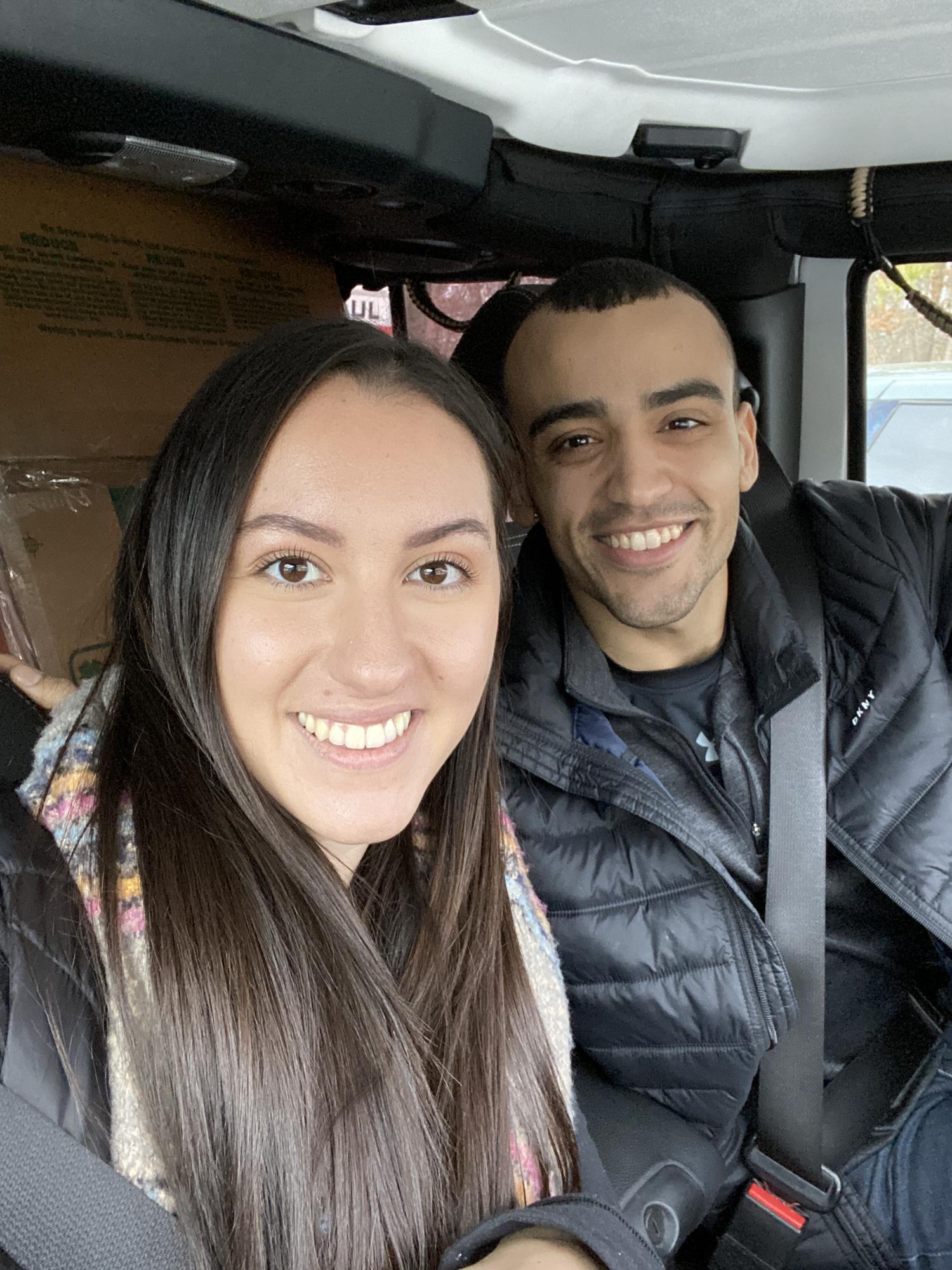 Moving day in our first home