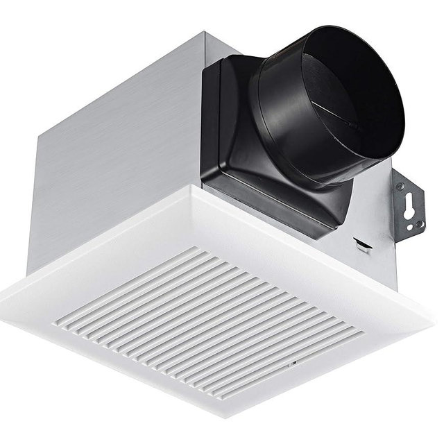 Tech Drive Very-Quiet 80 CFM, 1.5 Sone No Attic access Needed Installation Bathroom Ventilation and Exhaust Fan