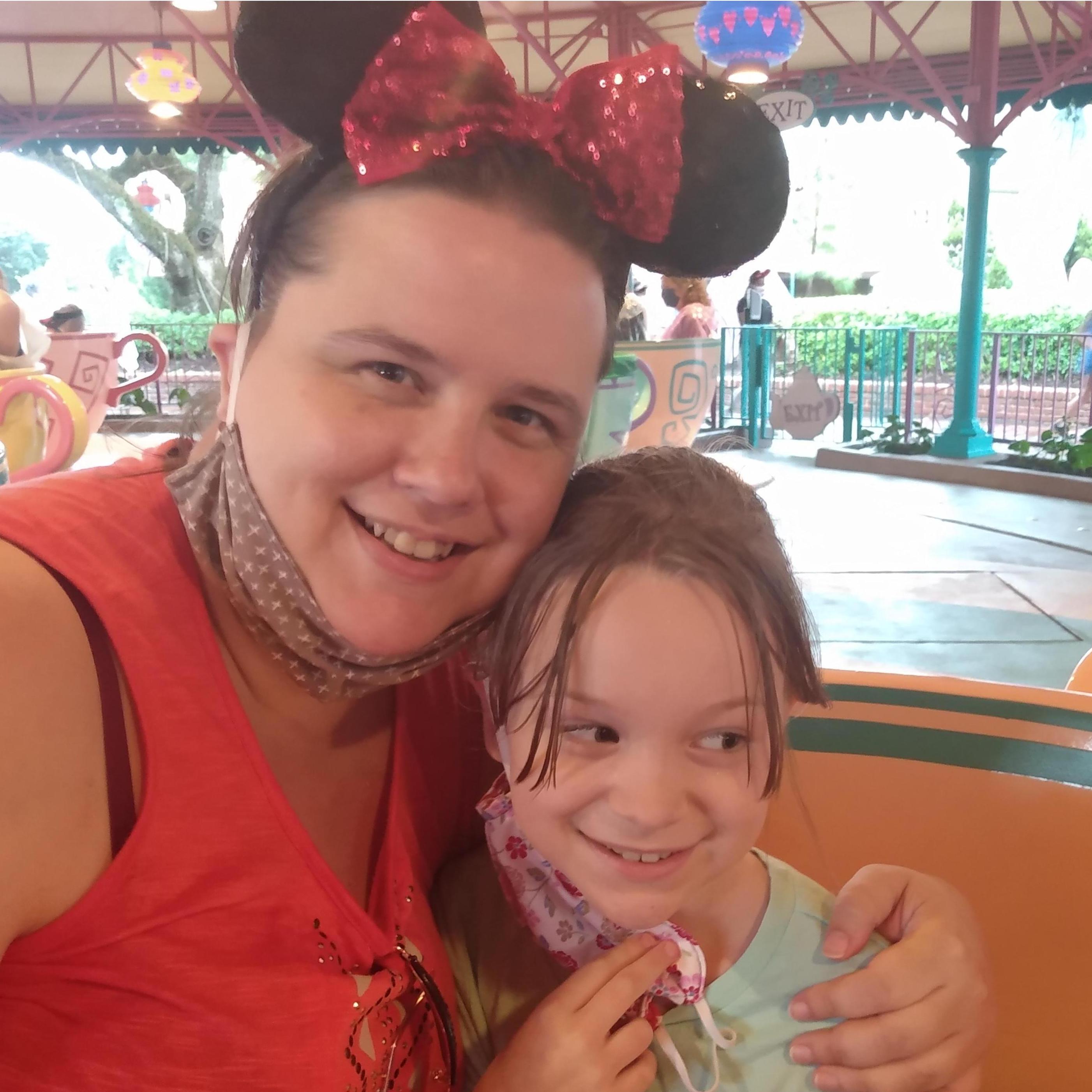 Abbie and I at Disney