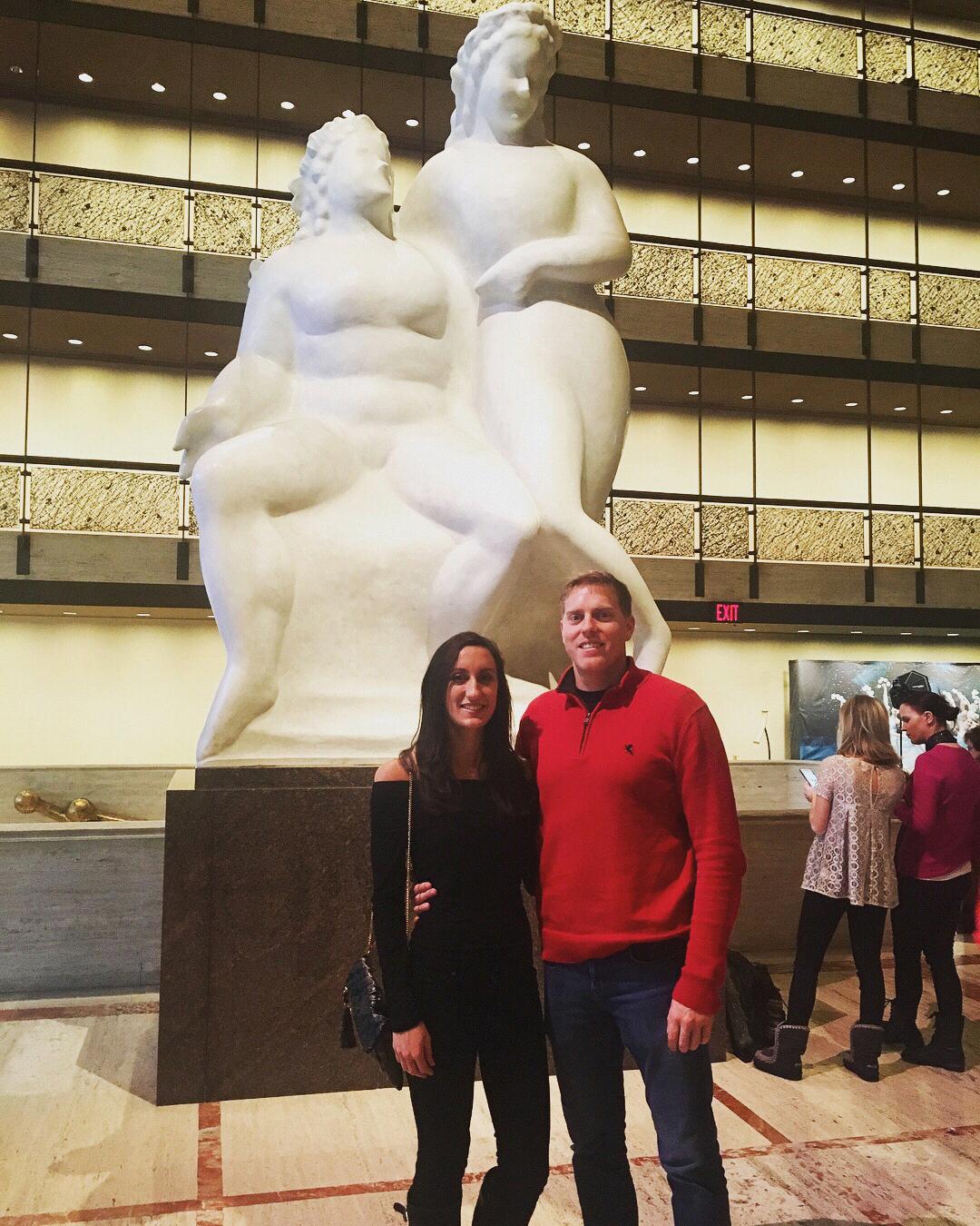 Claire's 30th Birthday. 
Nutcracker Ballet, Manhattan, NY