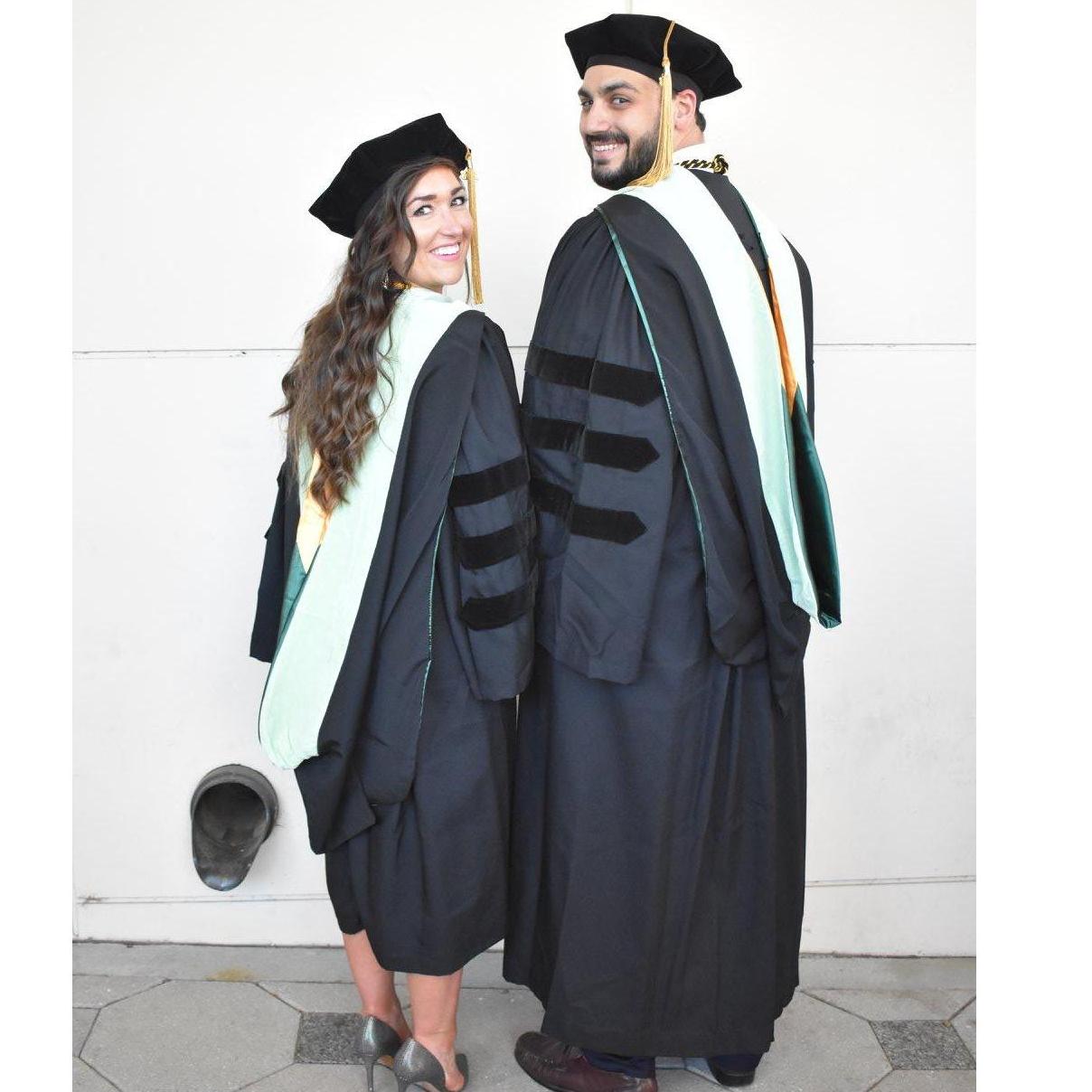Proud day! Graduating with our doctorate degrees, May 2018