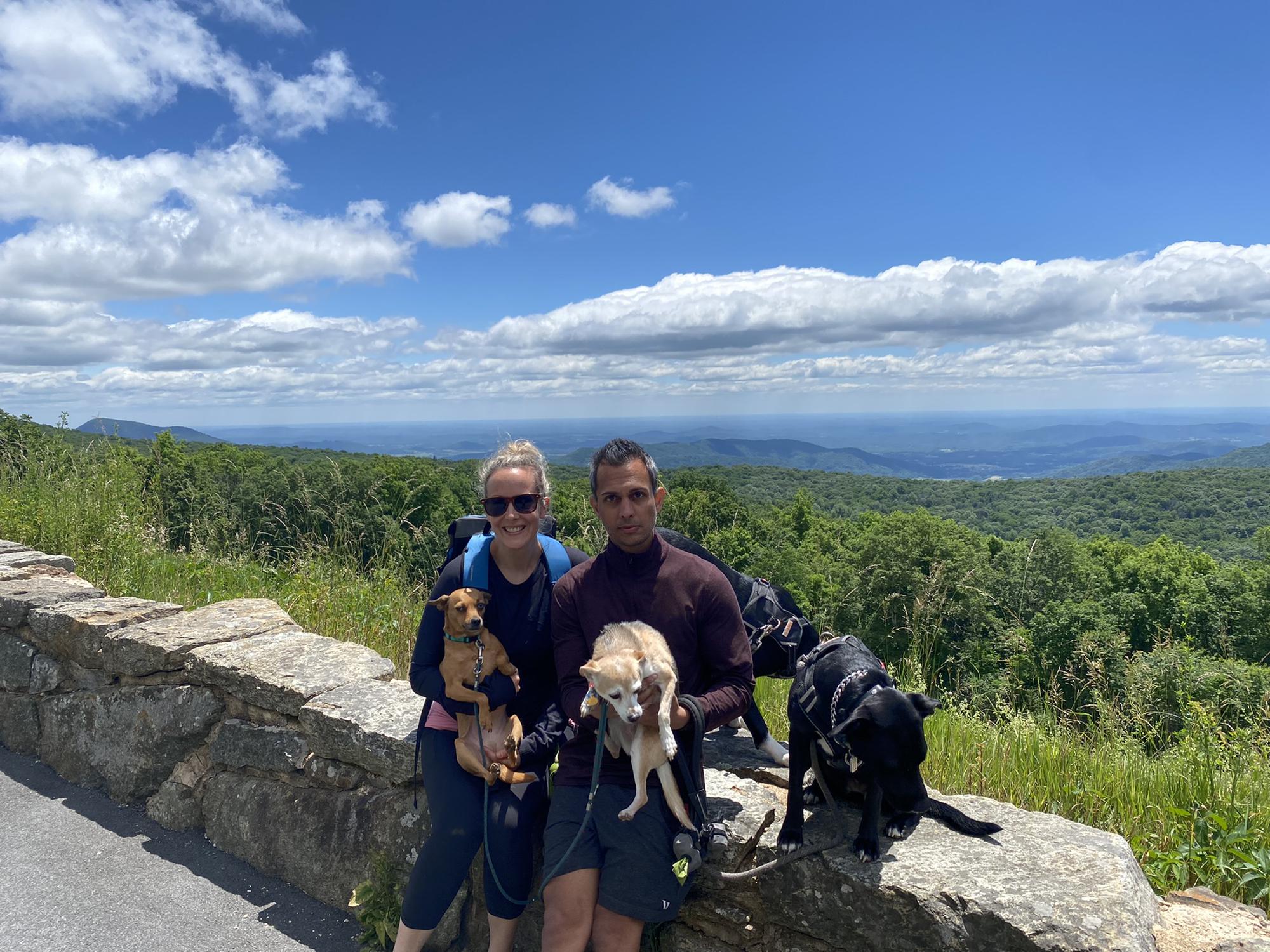 Our first camping trip to Shenandoah!
