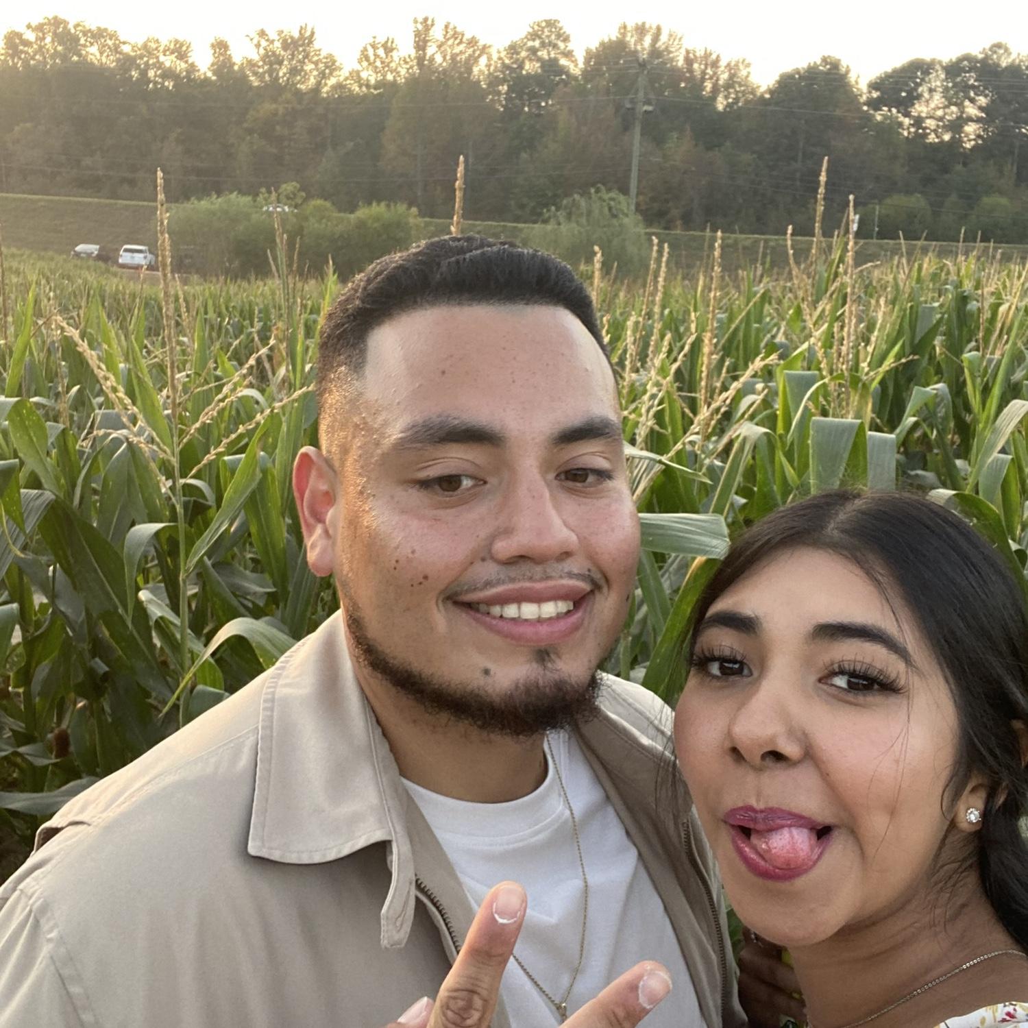 He took me to the Buford Maze. We were so unimpressed by it but we made the most of it that day!