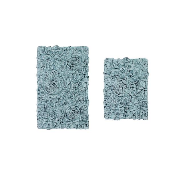 Bellflower Bath Rug 2 Pc