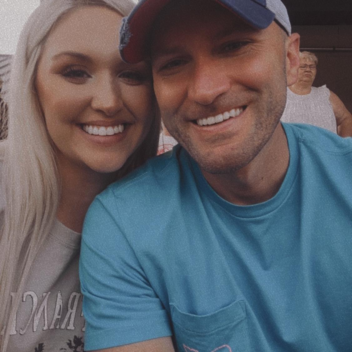 First picture together at the Smokies baseball game!