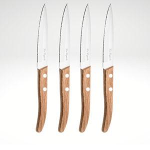 Cuchillos wood handle set 12pcs