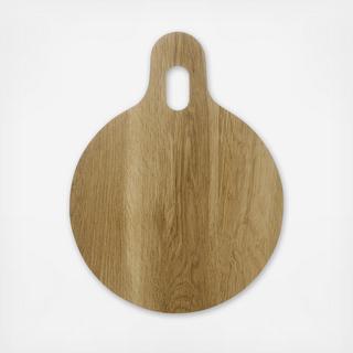 Oval Oak Cutting Board