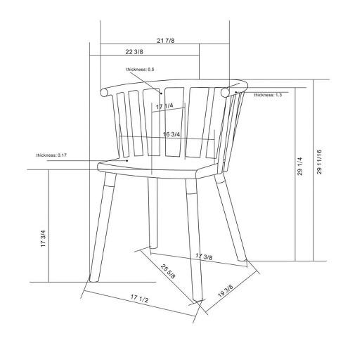 Balboa Barrel Back Dining Chair - Project 62™