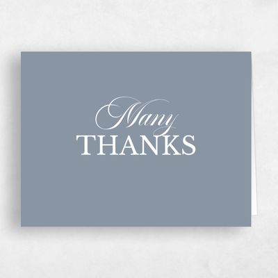 Blue Wedding Thank You - Ellis Landscape