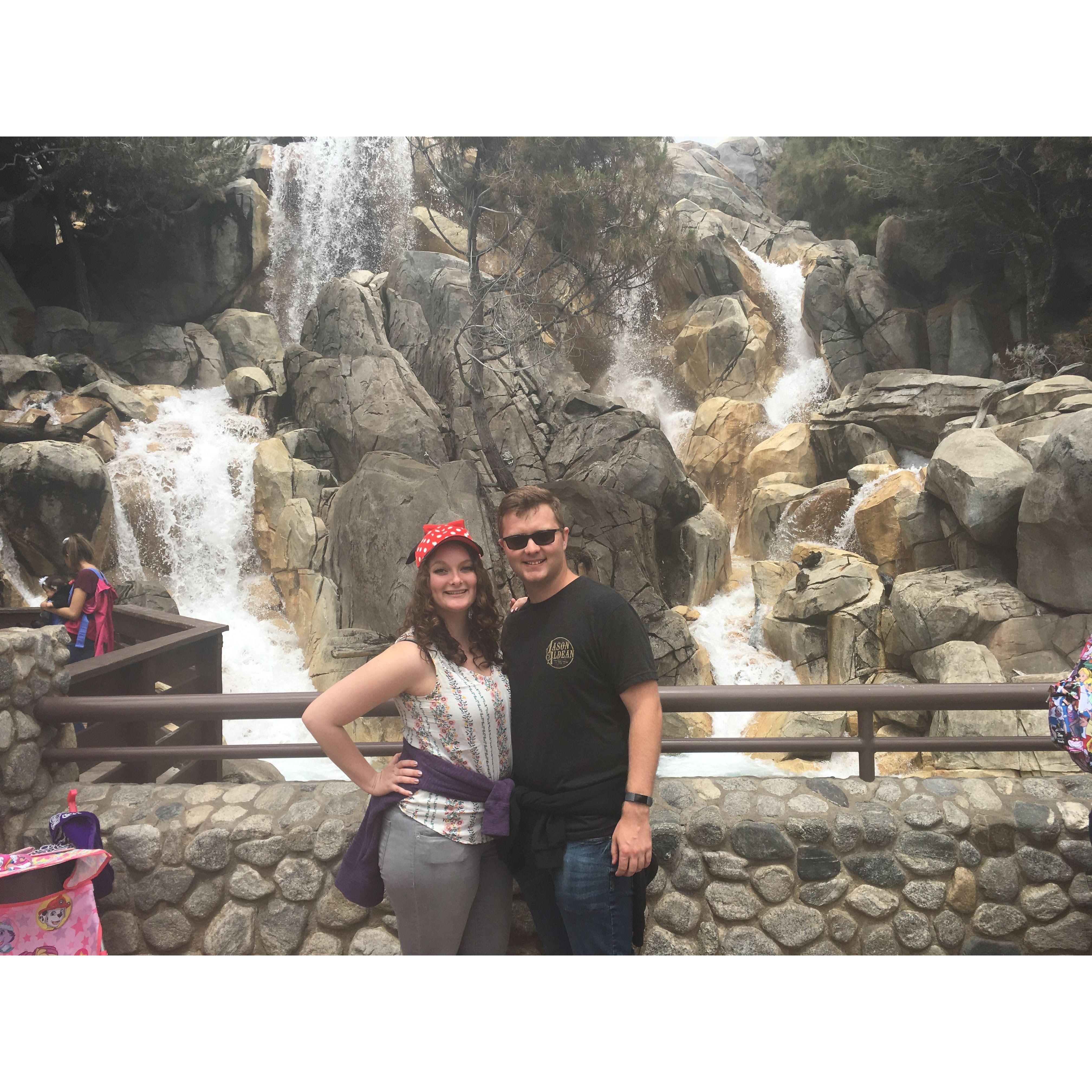 That time he drove 6 hours after work to meet my family and go to Disneyland on a whim